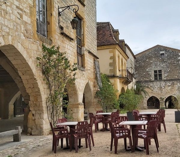 Village Square in France