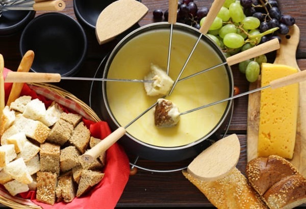 A Typical Fondue Dish